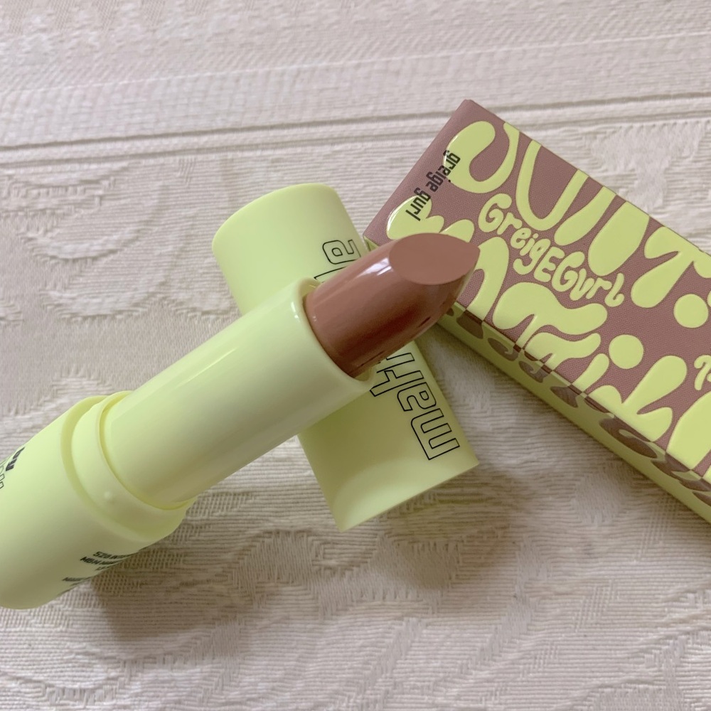 Made by Mitchell Mattitude Matte Nude Lipstick Greige Gurl BNIB